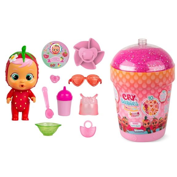 Cry Babies Magic Tears Tutti Frutti Doll House - Ages 3+ years