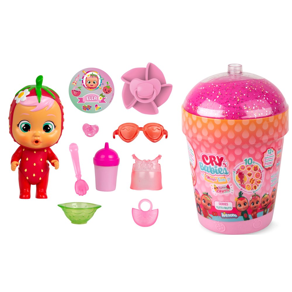 Cry Babies Magic Tears Tutti Frutti Doll House Ages 3+ years
