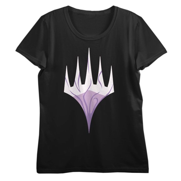 Magic: The Gathering Planeswalker Symbol Womens Juniors Black T-Shirt
