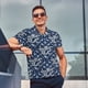thumbnail image 4 of Fotbe Dragon Camiseta Polo de Golf para Hombre con Estampado – Camisa Deportiva Transpirable con Cuello Abotonado-3X-Large, 4 of 6
