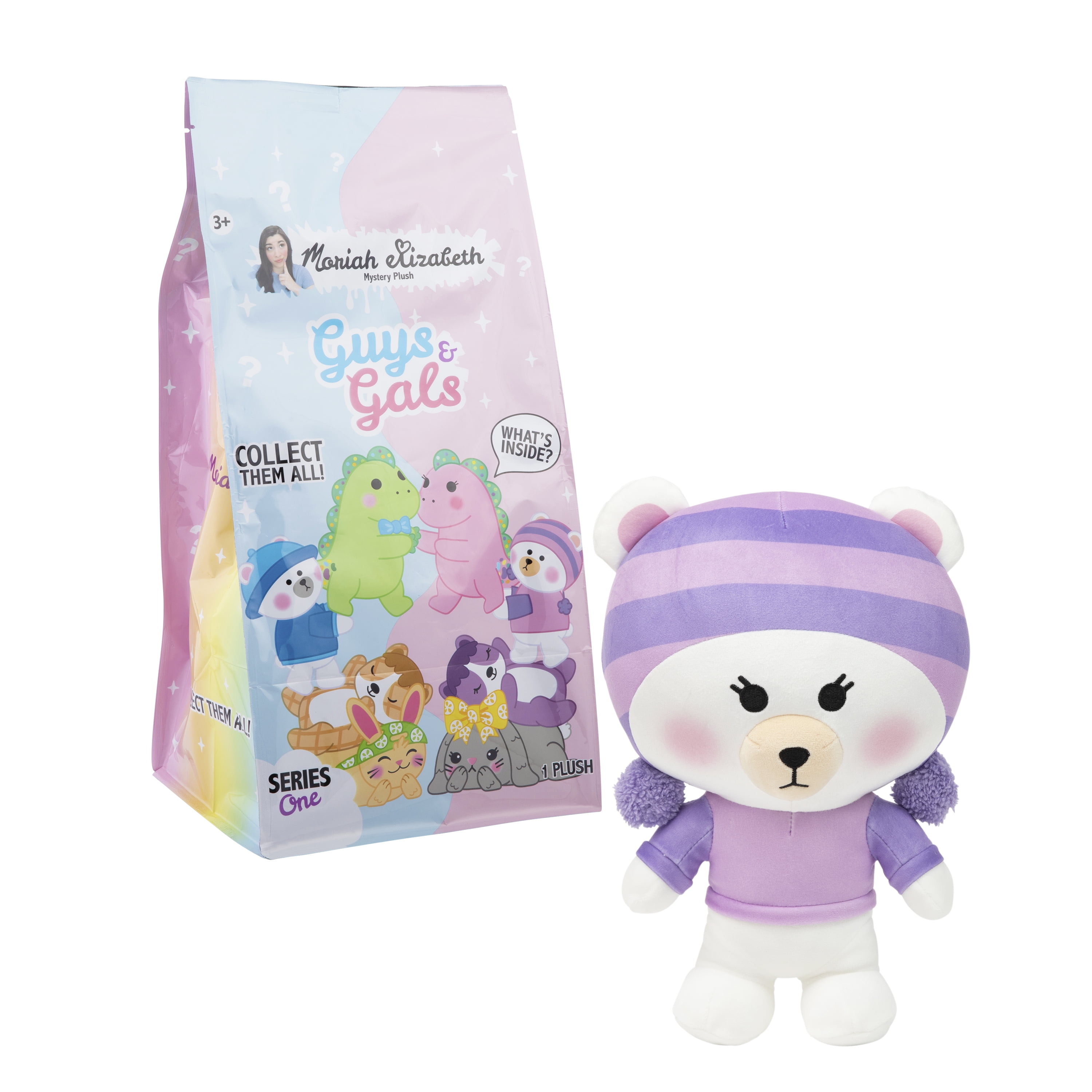 Moriah Elizabeth 11 inch Mystery Plush Toy – Guys & Gals; Blind Box: 1 of 8 Possible Ages 3+