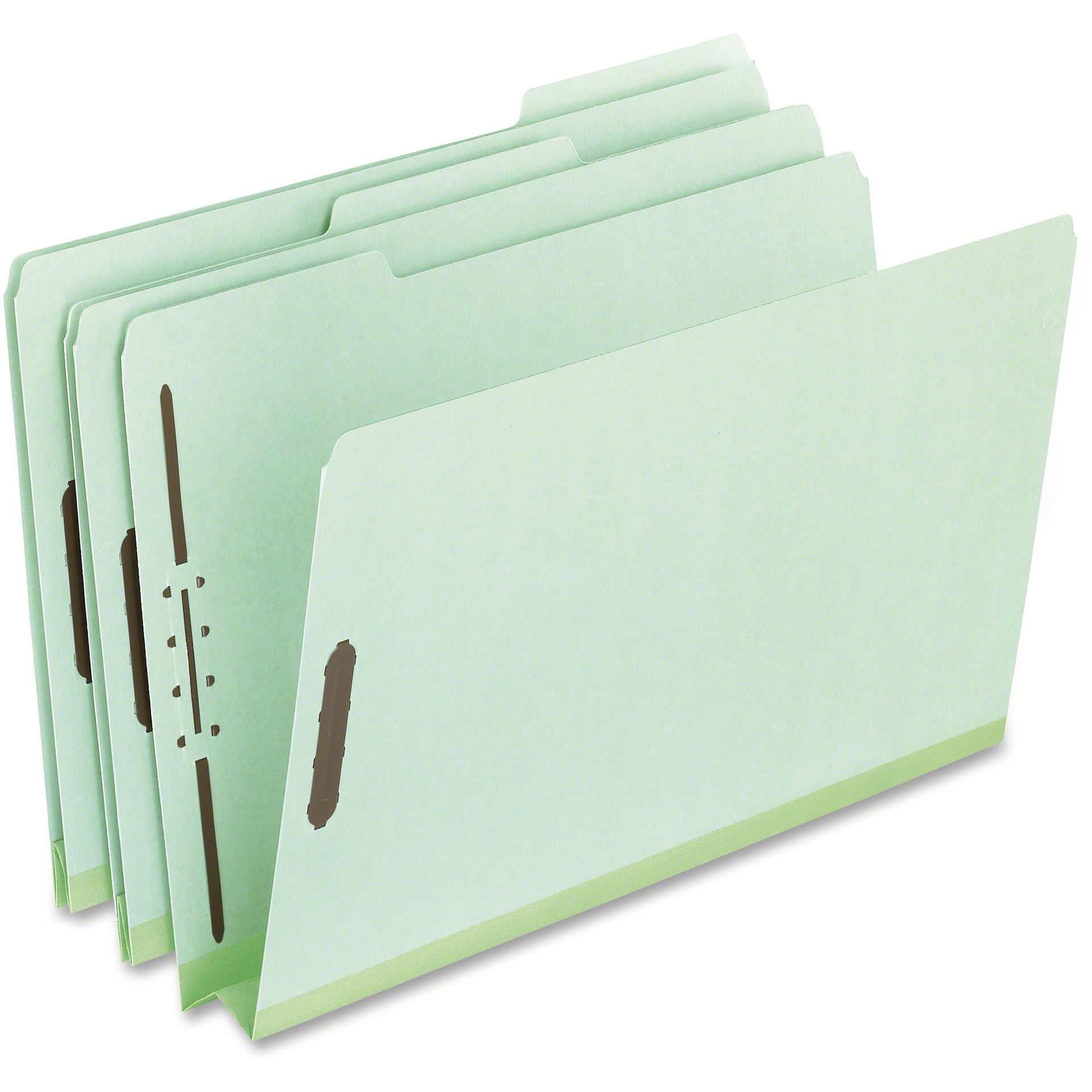 Legal Green Pendaflex Pressboard Folders PFX2257G 6-Section 10 per Box 