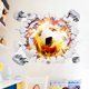 thumbnail image 1 of Adhesivo de pared para romper un balón de fútbol para habitación de niños, decoración deportiva, 1 of 1