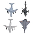 thumbnail image 4 of Pull Back Airplane Toy, Alloy Exquisite Aircraft Model Toy  For Children Boys For Holiday Party Coating, 4 of 8