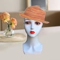 thumbnail image 2 of Mujer realista, cabeza de maniquí, con cabezas de peluca de maquillaje completo, busto de cabezas de maniquí 05 Jinwen Cabeza de maniquí femenino, 2 of 8