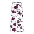 thumbnail image 4 of Conjuntos Cortos para Mujeres Impresión Floral de Verano Casual Manga Corta Cuello Redondo Y Pantalones Recortados Conjunto de Poliéster, Traje de Verano Casual, 4 of 8