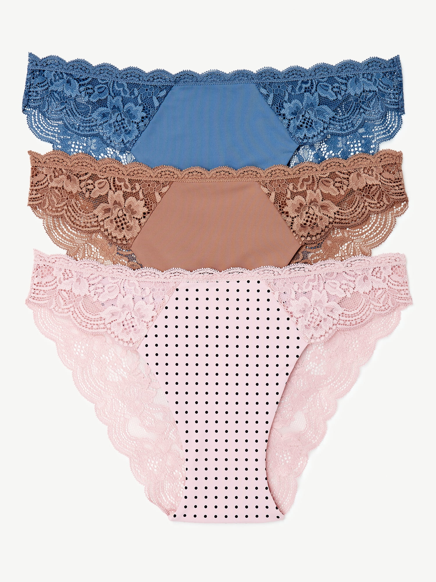 Buy Joyspun Women S Cheeky Panties 3 Pack Sizes To 3xl Online At