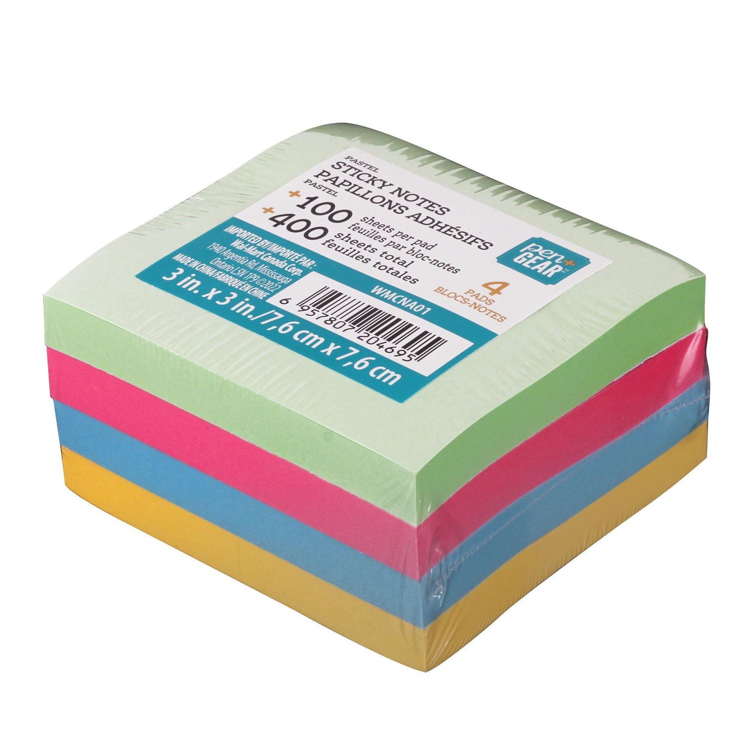 PG 3X3 PAPILLONS ADHESIFS<br>PASTEL PG 3x3 PAPILLONS ADHESIFS