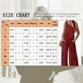 thumbnail image 5 of SHIBEVER Pants Sets Women 2 Piece Outfits Sleeveless Round Neck Tank Tops Matching Sets for Womens Clothes Elastic Waist Wide Leg, 5 of 8