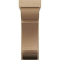 thumbnail image 2 of 6"W x 12"D x 18"H Classic Bryant Rough Cedar Woodgrain TimberThane Corbel, Primed Tan, 2 of 6