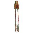 thumbnail image 4 of Diadema bohemia de punto para mujer, ideal para fiestas de disfraces y adolescentes. verde, 4 of 8