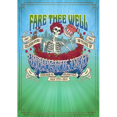Grateful Dead: Fare Thee Well (DVD) (The Very Best Of The Grateful Dead Zip)