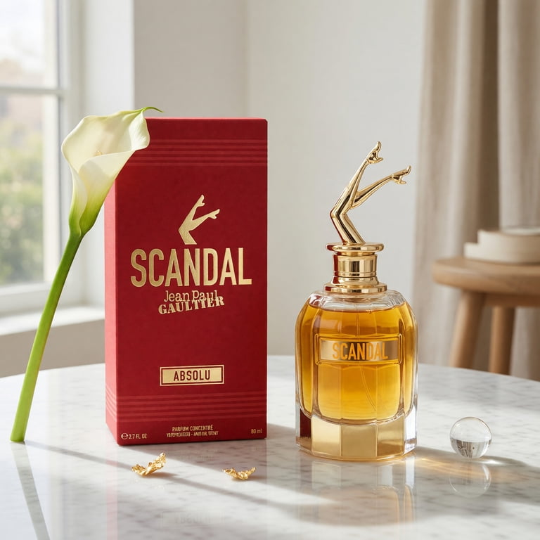 Jean Paul Gaultier Scandal Absolu Parfum, 2.7 oz, Amber Floral