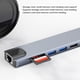 thumbnail image 3 of Estacia de Acoplamiento, Múltiples Funciones de Aleación de Aluminio USB C Hub para laptop, 3 of 7