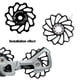 thumbnail image 4 of Polea de cambio trasero de bicicleta Polea de cambio trasero de bicicleta 11T 13T cerámica para 8 9 10 11 velocidades MTB montaña Barbie Nuevos Originales, 4 of 6