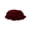 Burgundy B, variant on Christmas Tree Collar, 23.6" Textured & Pleated Tree Base Cover, Xmas Tree Ring Skirt, Elegant Festive Home Decor