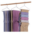 thumbnail image 1 of 2 Ganchos De Acero Inoxidable Para Pantalones De 6 Niveles Xtellar plateado, 1 of 4