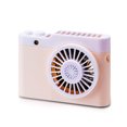 thumbnail image 1 of Wosthever Ventilador pequeño con cuello colgante, ventiladores personales ajustables para dormitorio, gimnasio, 3 velocidades, accesorios de Electrodomésticos Rosado Wosthever HA065100-04B, 1 of 6