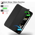 thumbnail image 4 of Funda Zryxal 2024 5ª generación para iPad Pro 11 con soporte para lápices, color negro, 4 of 8