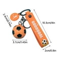 thumbnail image 3 of YATLTE Sports Ball Keychains, Soccer Ball Keychain, Metal Rotating 3D Sports Keychain, Football Key Ring, Fun Keychains for Backpack, Purse, Luggage, Sports Themed Party Favor, 3 of 7