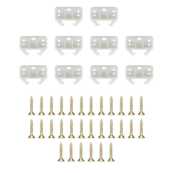 Plastic Furniture Drawer Track Guides Furniture Drawer Track Guides Replacement Furniture Part for Sliding Rails