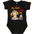thumbnail image 3 of Inktastic My Mimi Loves Me Monkey Boys or Girls Baby Bodysuit, 3 of 5