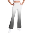 thumbnail image 2 of Cowsor Girls Flared Dress Pants – Soft Bell Bottom Uniform Pants for School or Daily Wear, 2 of 6