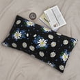 thumbnail image 6 of King Pillow Cases Standard Size - Blue White Daisies Flowers Soft Envelope Closure Microfiber Block Print Pillow Cover, Wrinkle Stain Resistant Travel Pillow Covers Standard Size 20x36in, 6 of 7