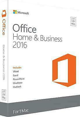 Microsoft Office 2016 Home & Business, Box Pack, 1 License - Walmart.com