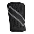 thumbnail image 2 of Muñequera para el sudor, muñequera atlética, muñequeras suaves, muñequera deportiva para mujer, muñequera para el sudor para fútbol, entrenamiento, Negro Gris, 2 of 8