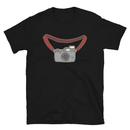Vacations Funny Fake Tourists Camera Holiday Hawaii Beach Unisex T-Shirt