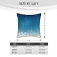 thumbnail image 4 of Kll Christmas Snowflakes Decorative Throw Pillow Covers Velvet Soft For Couch Sofa Bedroom Living Room Outdoor -16"X16", 4 of 8
