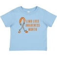 thumbnail image 3 of Inktastic Limb Loss Awareness Prosthetic Leg and Arm Orange Ribbon Boys or Girls Baby T-Shirt, 3 of 5