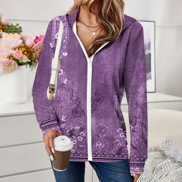 LOVZFMLL Vestes pour Femmes Longue Poche