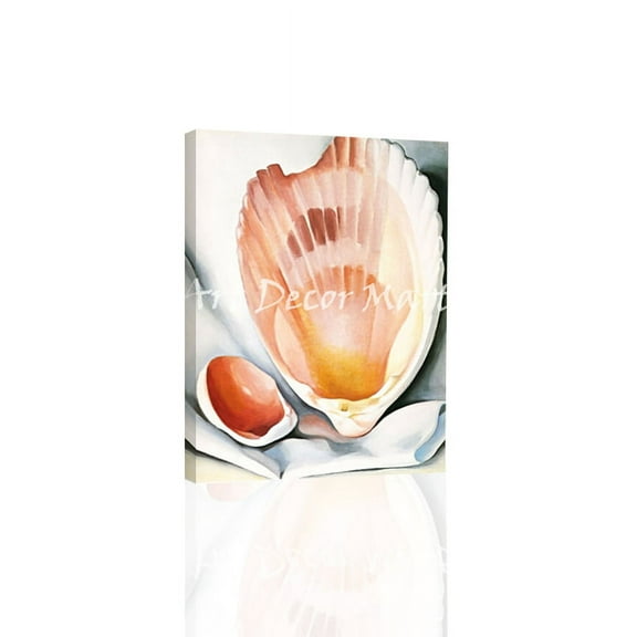 The Broken Shell-O'Keeffe - CANVAS OR FINE PRINT WALL ART