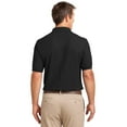 thumbnail image 2 of Port Authority TLK500P Tall Silk Touch Polo with Pocket, Ultramarine Blue, 4XLT, Mens Polo Shirts, 2 of 4