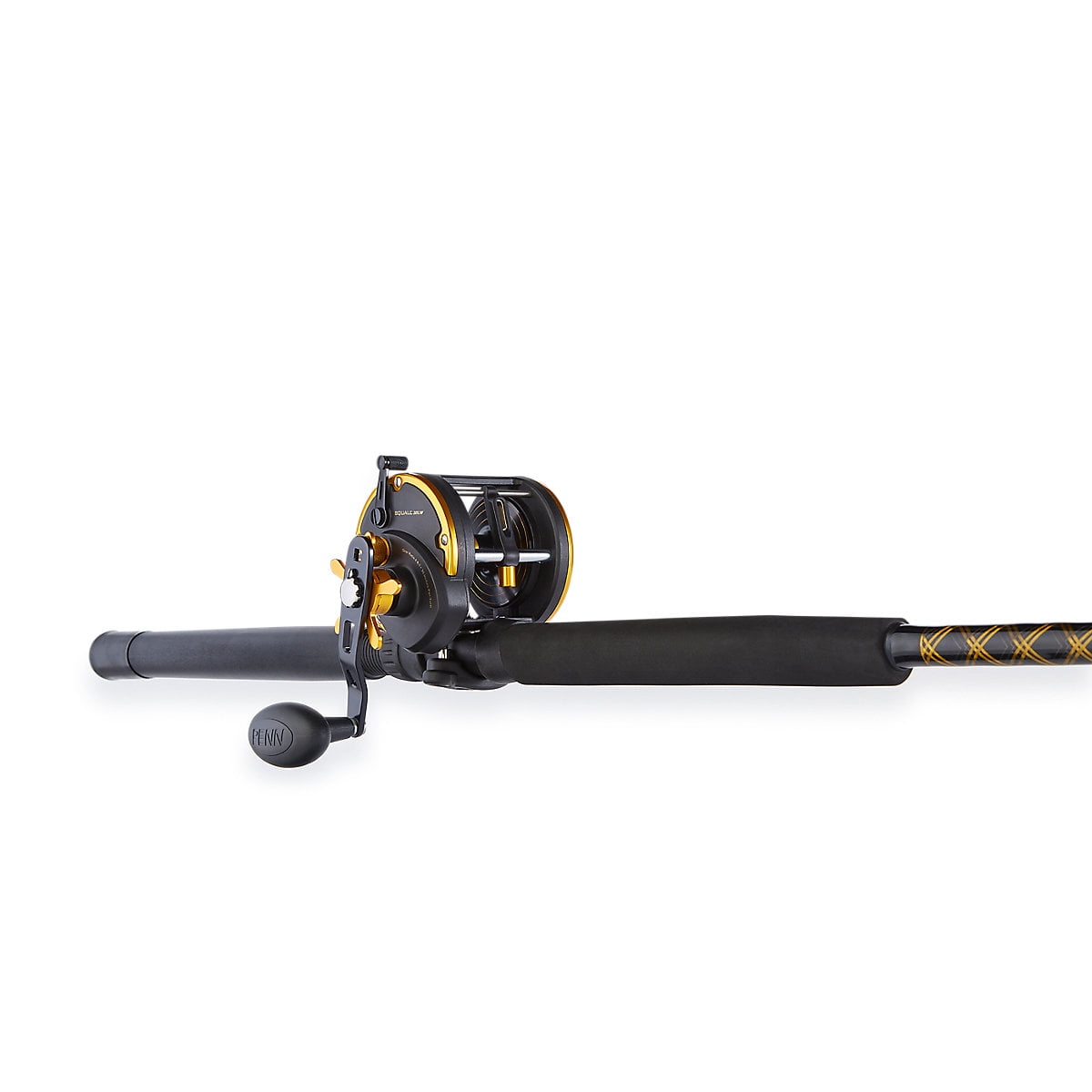 penn squall level wind reel & rod fishing combo