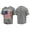 Gray, variant on LNZGNM Men's Graphic T-Shirts American Flag 1776-2026 Short Sleeve T-Shirt Star Stripes Graphic Crewneck Shirt Fashion Memorial Day Tee Shirts,Black XL