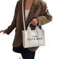 thumbnail image 5 of Good-looking bags 2023 autumn new tote bag plush edge portable Messenger women's bag blue, 5 of 5