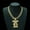Gold-18inch, variant on Men Women Hip Hop Cartoon Money Bag Pendant Necklace with 15mm Crystal Cuban Chain HipHop Iced Out Bling Necklaces Fashion Charm Jewelry