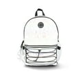 thumbnail image 3 of Justice Girls 17" Shimmer Quilted Backpack, Lunch Bag, Water Bottle, and Charm Set, 4-Piece, White, 3 of 5