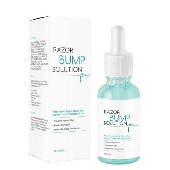 LLC 30ml Anti Hair Ingrown Serum Razor Bump Solution After Shave Solution