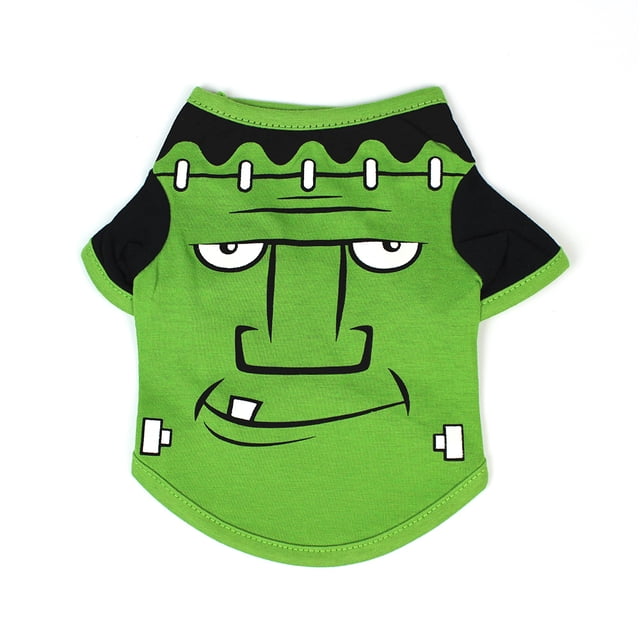 Perro camiseta de Halloween Camiseta para mascotas Perro Ropa para mascotas Ropa para Halloween CACAGOO Camisa de manga corta