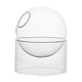 thumbnail image 4 of Clear Glass Vase Decorative Flower Pot Minimalism Propagation Planter Clear Short, 4 of 10