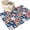 Blue, Navy, Crimson, Sand, variant on Area Rugs 3'x5', Summer Nautical Carpet Runner Indoor Outdoor Rugs Home Decor Aesthetic, Coastal Starfish Crab Vintage Patchwork Non Slip Mats Washable Accent Rug for Living Room Bedroom