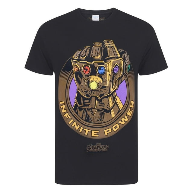 Marvel Avengers Infinity Mens Thanos Infinity Gauntlet T-Shirt