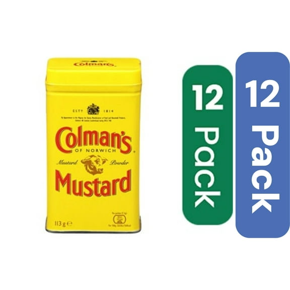 Colman's Dry Mustard 4 oz (Pack Of 12)