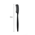 thumbnail image 5 of Peine de pestañas de plástico, cepillo portátil para cejas, separador de pestañas para extensión de pestañas, maquillaje de injerto (10 unidades, negro), 5 of 5