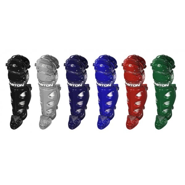 Easton Natural youth baseball softball catchers gear leg guards 12.75" Ages 9-12 by