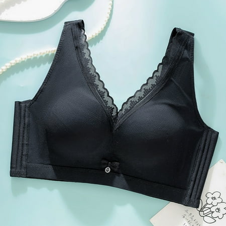 GENGING Ladies Tops Clearance Women s Small Chest Push-up No Steel Ring Medium Thickness Fall Tops Trendy Seamless Beautiful Back Bra